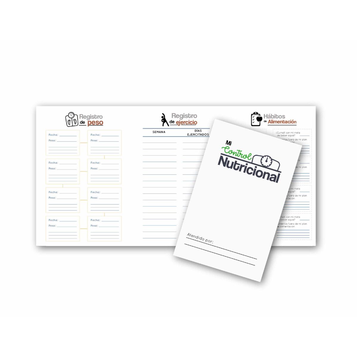 Mi control nutricional 5 piezas